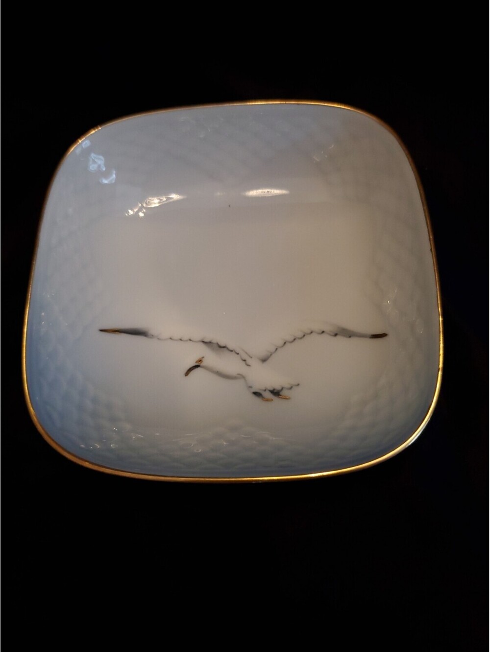 Bing & Grondahl CopenhagenPorcelain #333 Seagull Dish BowlTray Vintage